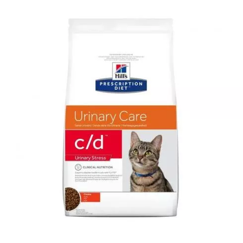 Hills Pescription Diet Feline C/D Multicare Urinary Stress 1,5 kg - a stressz okozta Idiopatiku