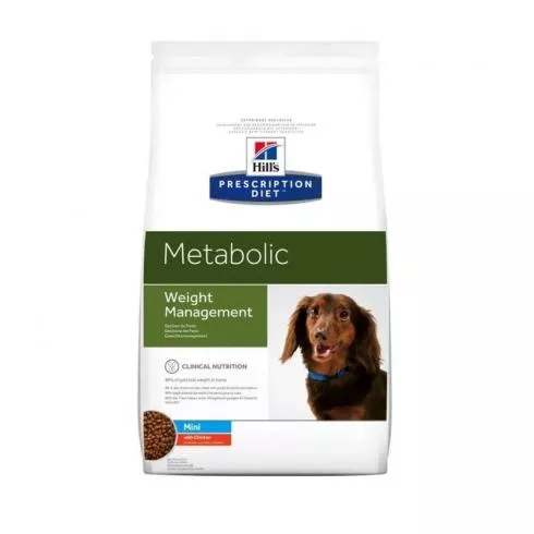 Hills Pescription Diet Canine Meta Mini 15 kg - elhízott és túlsúlyos kistestű kutyák étrendi