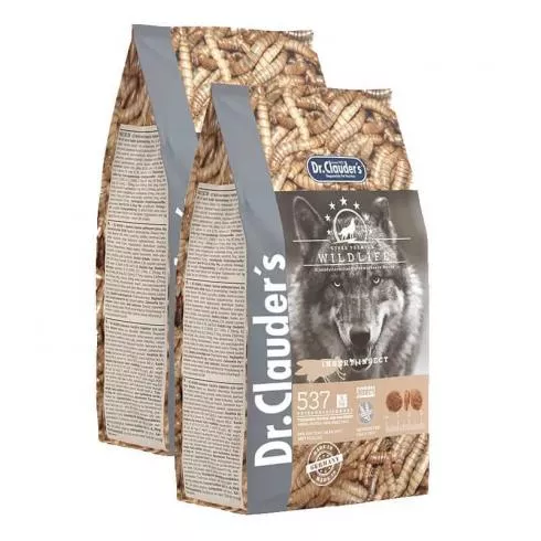 Dr.Clauders Dog Adult Wildlife Insect 2x2kg