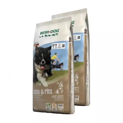 Bewi-Dog Lamb & Rice - lenmaggal 2x12,5kg