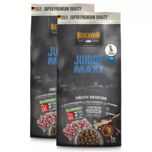 Belcando Junior Maxi 2x1kg - friss hússal