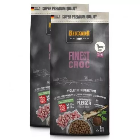 Belcando Finest Croc 2x1kg - friss hússal