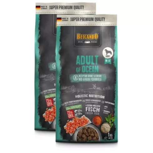 Belcando Adult GF Ocean 2x1kg (csak egyfajta állati fehérje) - friss hússal