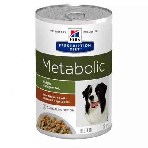 Hills Pescription Diet Canine Metabolic 354 g - elhízott és túlsúlyos kutyák étrendi kezelése,