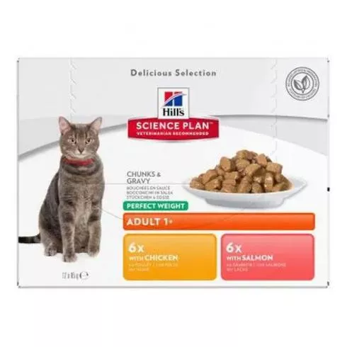 -Hills SP Feline Kitten Poultry Selection Alutasak 12x85g