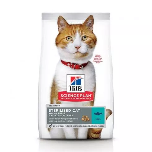 Hills Science Plan Feline Young Adult SterilizedCat Tuna 300 g