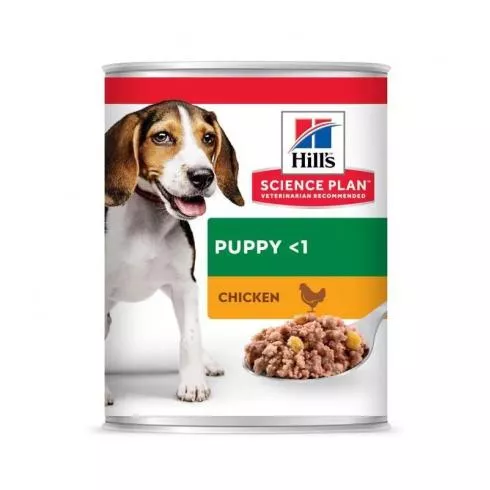 Hills Science Plan Canine Puppy Chicken Konzerv 370 g