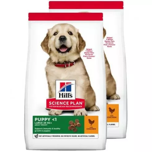 Hill´s Science Plan Canine Puppy Large Breed 2x2,5kg