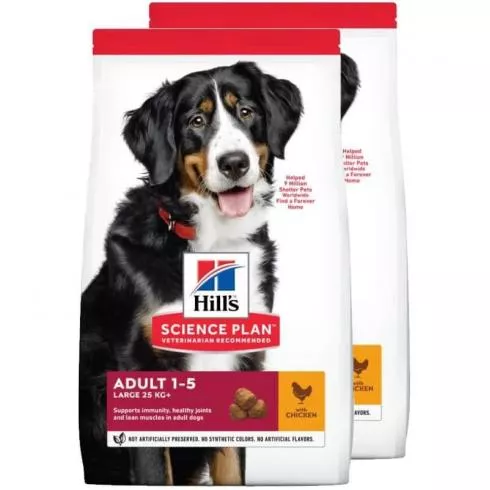 Hill´s Science Plan Canine Adult Large Breed 2x18kg Breb