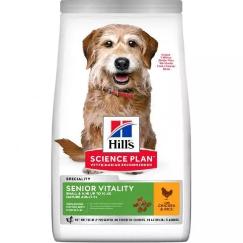 Hills SP Canine Senior Vitality Small & Miniature Chicken 250g