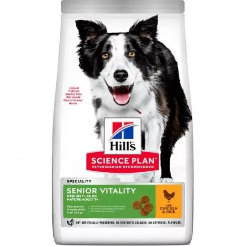 Hills SP Canine Senior Vitality Medium Chicken 2,5kg