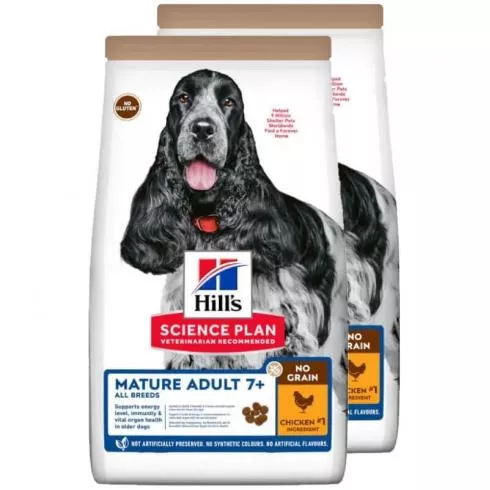 Hill´s Science Plan Canine Mature Nograin Chicken 2x14kg