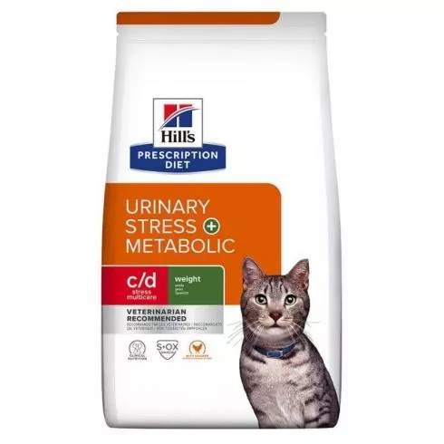 Hills PD Feline C/D Stress + Metabolic 8 kg