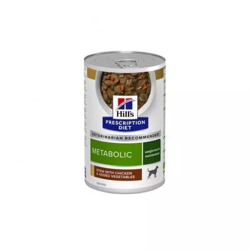 Hills PD Canine Metabolic Chicken & Vegetables Stew 156g