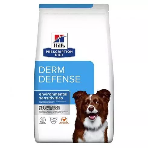 Hills PD Canine Derm Defense 1,5 kg - környezeti allergiák étrendi kezelésére és a