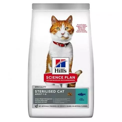 Hills SP Feline Adult SterilizedCat Tuna 1,5kg