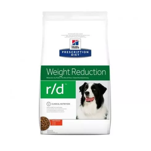 Hills Pescription Diet Canine R/D 4 kg - elhízás, fibrát kezelés