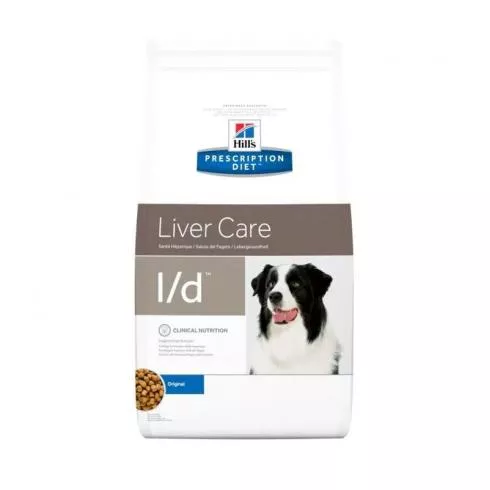 Hills Pescription Diet Canine L/D 5 kg - májbetegségek étrendi kezelés