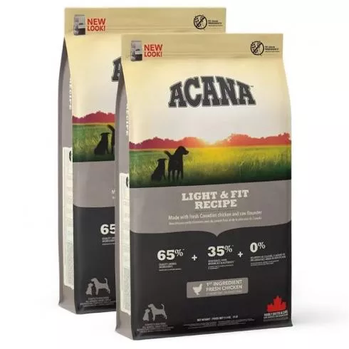 Acana Light & Fit 2x6kg