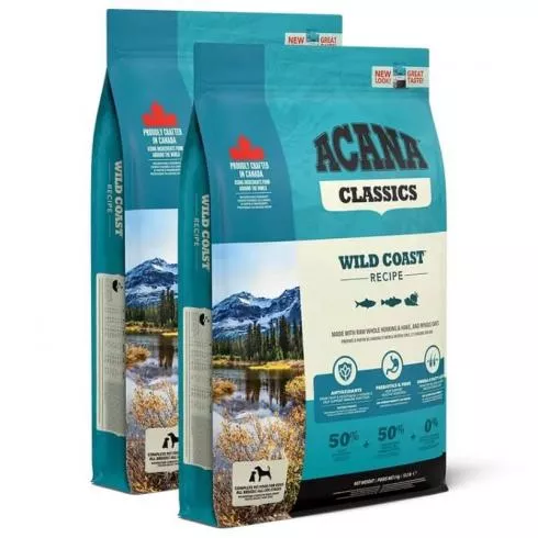 Acana Wild Coast 2x11,4kg