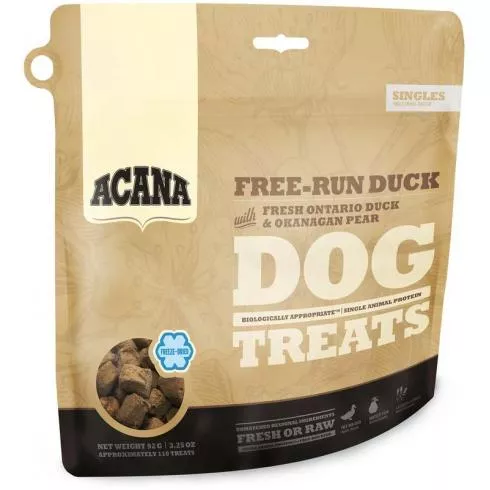 Acana Freeze Dried jutalomfalat Free-Run Duck 35g