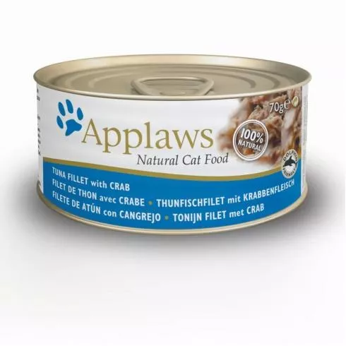 Applaws Cat Konzerv Tonhallal És Rákkal, 70g