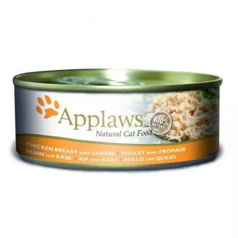 Applaws Cat Konzerv Csirke+Sajt 156g