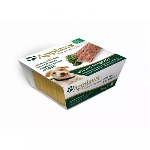 Applaws Dog Paté Marhahús És Zöldségek, 150g