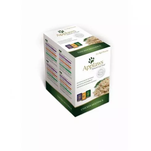 Applaws Cat Alutasak Multipack Csirke 12x70g