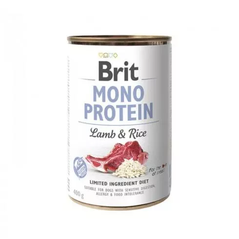 Brit Mono Protein Lamb & Brown Rice 400g