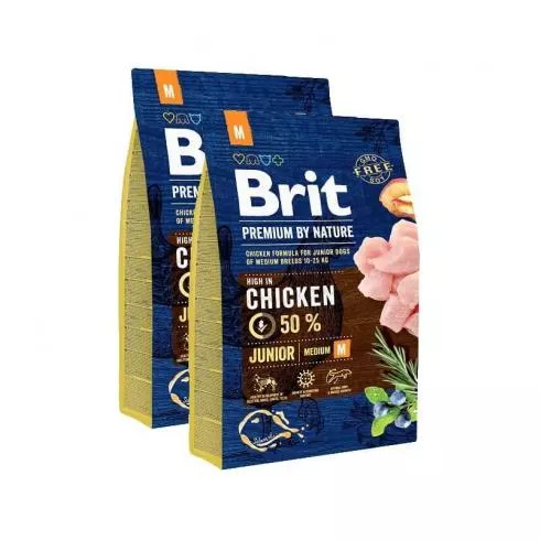 Brit Premium by Nature Junior Medium 2x3kg