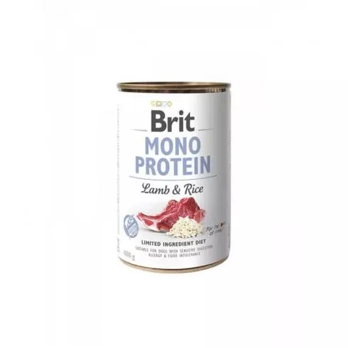 Brit Mono Protein Bárány/rizs 400g