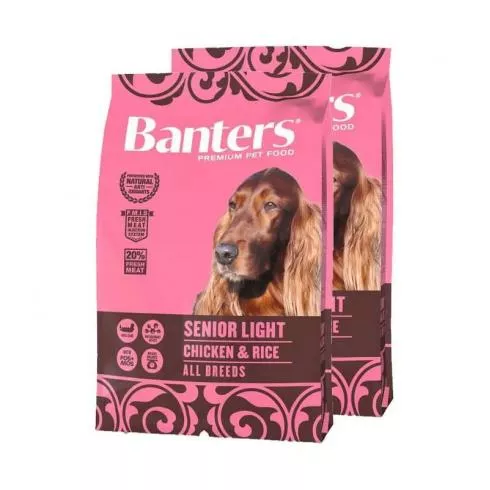 Visán Banters Dog Senior & Light 2x3kg