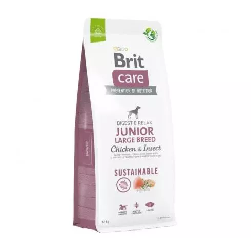 Brit Care Dog Sustainable Junior Large Breed Chicken & Insect kutyatáp 3kg