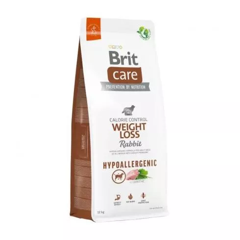 Brit Care Dog Hypoallergenic Weight Loss Rabbit & Rice kutyatáp 1kg