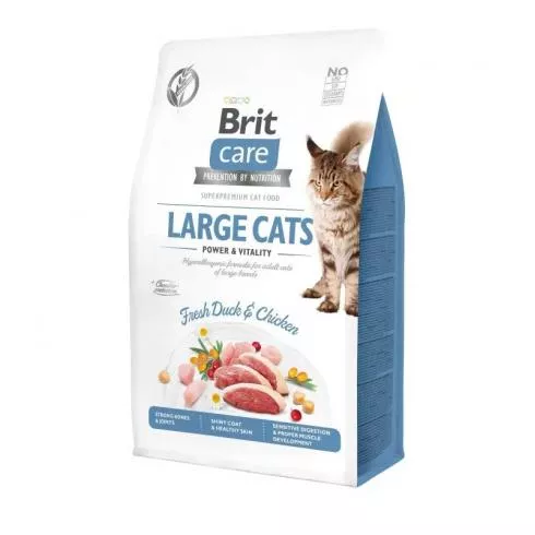 Brit Care Cat Grain Free Adult Large Cats macskatáp 0,4kg