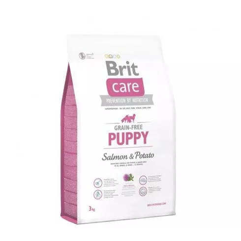 Brit Care Grain-free Puppy Salmon & Potato kutyatáp 3 kg