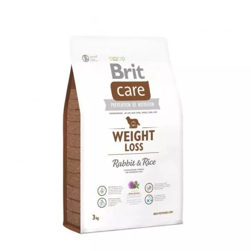 Brit Care Weight Loss Rabbit & Rice kutyatáp 3 kg