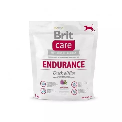 Brit Care Endurance Duck & Rice kutyatáp 1 kg