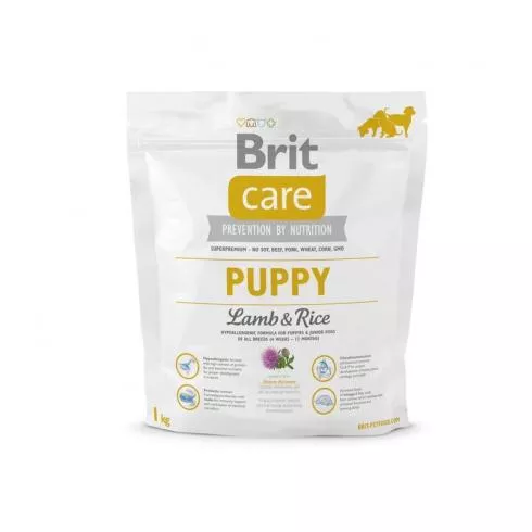 Brit Care Hypo-Allergenic Puppy All Breed Lamb & Rice kutyatáp 1 kg