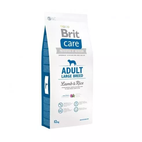 Brit Care Hypo-Allergenic Adult Large Breed Lamb & Rice kutyatáp 12 kg