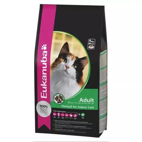 Eukanuba Cat Hairball Control macskatáp 2kg