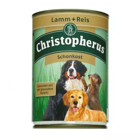 Christopherus Dog konzerv Adult Sensitive Bárány és rizs 400g