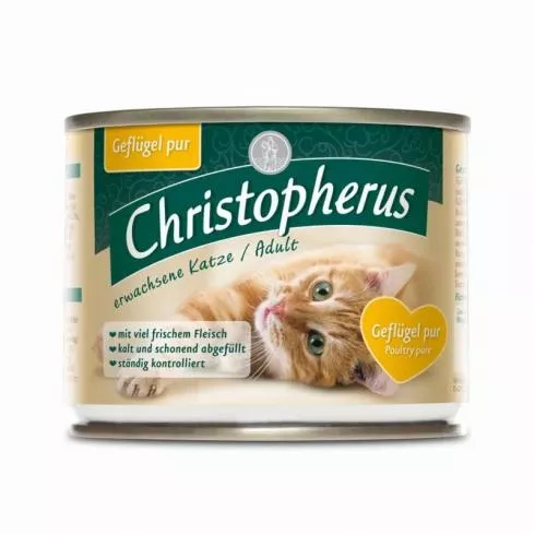 Christopherus Cat konzerv Adult Baromfi 800g