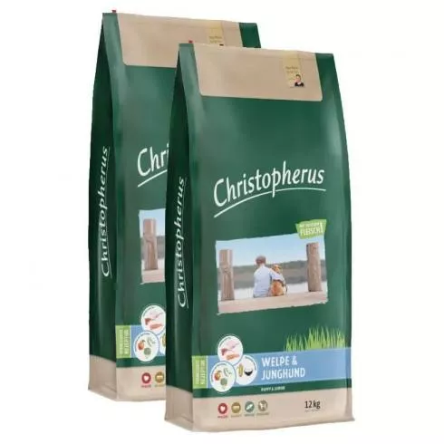 Christopherus Dog Puppy & Junior 2x12kg