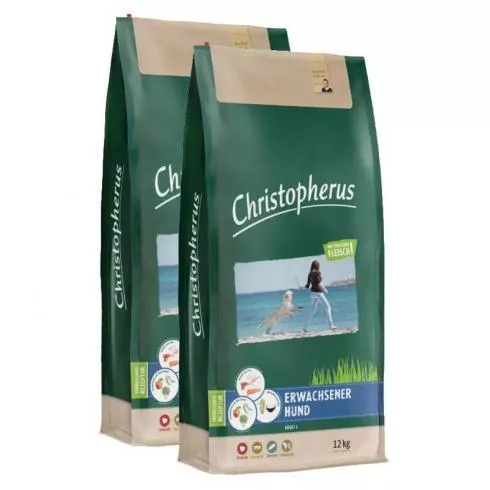 Christopherus Dog Adult Small & medium 2x12kg