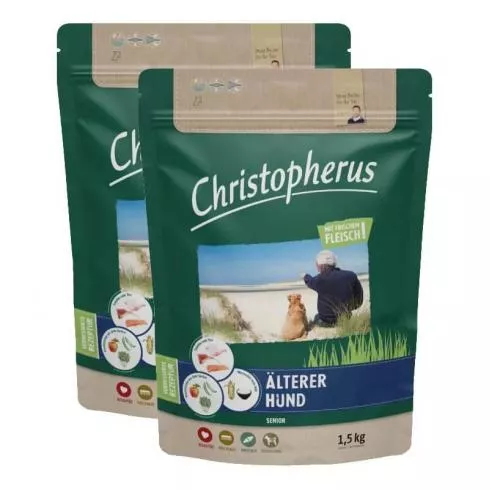 Christopherus Dog Senior 2x1,5kg