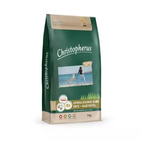 Christopherus Dog Adult Grainfree Kacsa és burgonya Small & medium 4kg