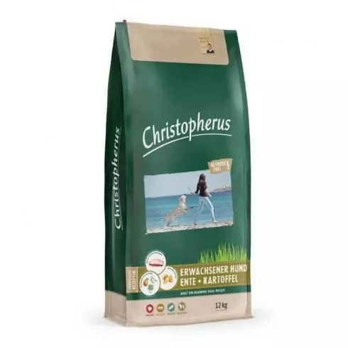 Christopherus Dog Adult Grainfree Kacsa és burgonya Small & medium 12kg