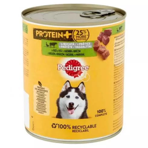 Pedigree konzerv Kacsa-marha 800g PROTEIN